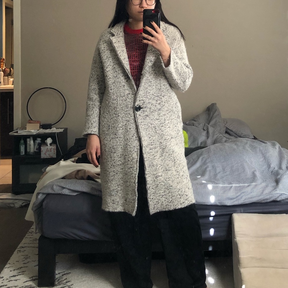 Zara Felted Wool Coat
